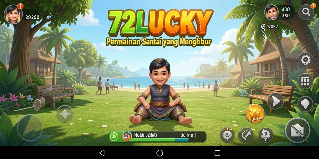 Screenshot gameplay 72LUCKY menampilkan keseruan dalam permainan Casual.