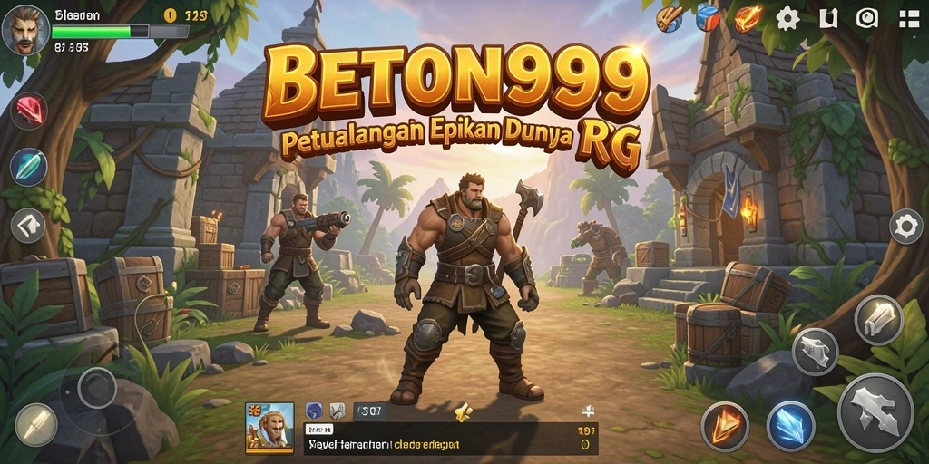 Tampilan gameplay menarik dari <strong>BETON999</strong> dengan petualangan RPG yang menantang.