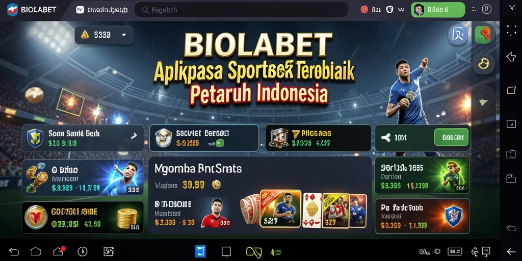 Tampilan gameplay Sportsbook yang menarik dan interaktif.