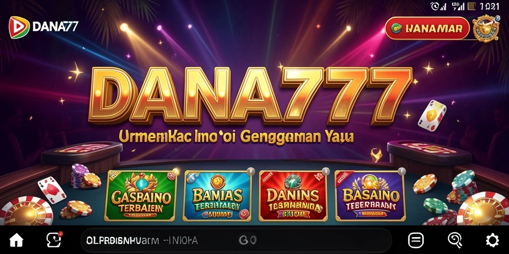 Screenshot permainan Kasino DANA777 dengan gameplay seru dan menarik.