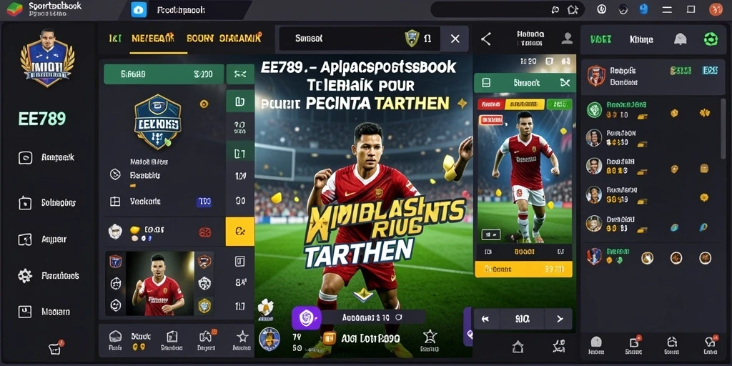 Tampilan gameplay aplikasi Sportsbook EE789 yang menarik dan interaktif.