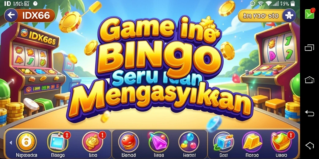 Tampilan gameplay IDX66 yang seru dan penuh warna.