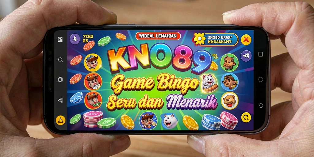 Screenshot gameplay KNO89 menampilkan suasana bermain Bingo yang seru.