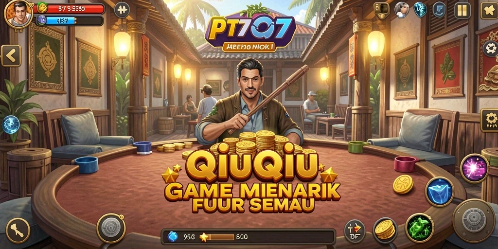 Tampilan gameplay QiuQiu yang seru dan menarik di PT707.