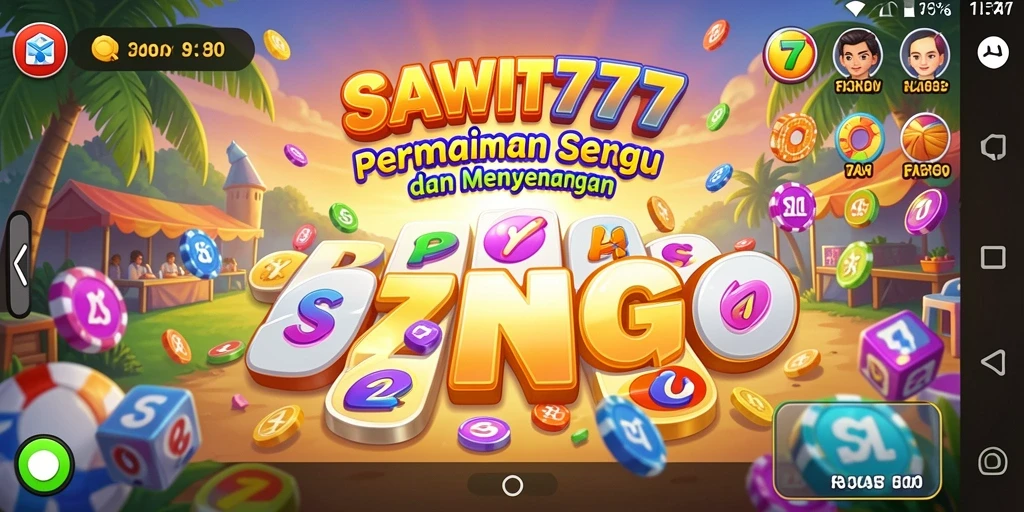 Tampilan seru gameplay Bingo di SAWIT777.