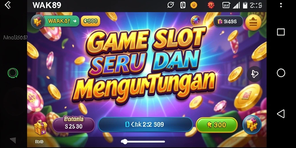 Tampilan gameplay WAK89 yang menawan dan mengasyikkan.